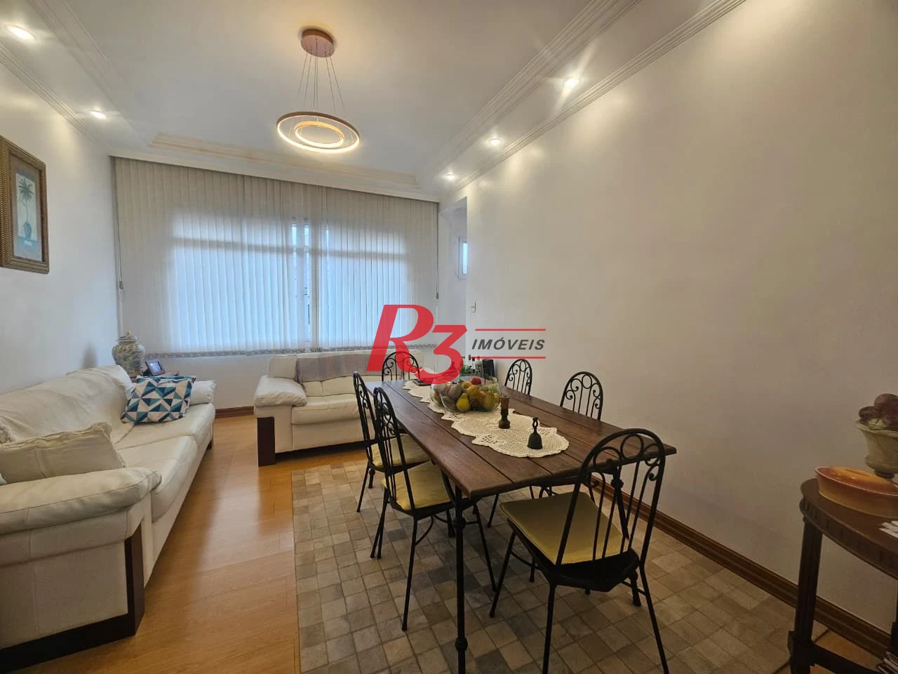 Apartamento com 3 dormitórios à venda, 110 m² por R$ 680.000,00 - Boqueirão - Santos/SP