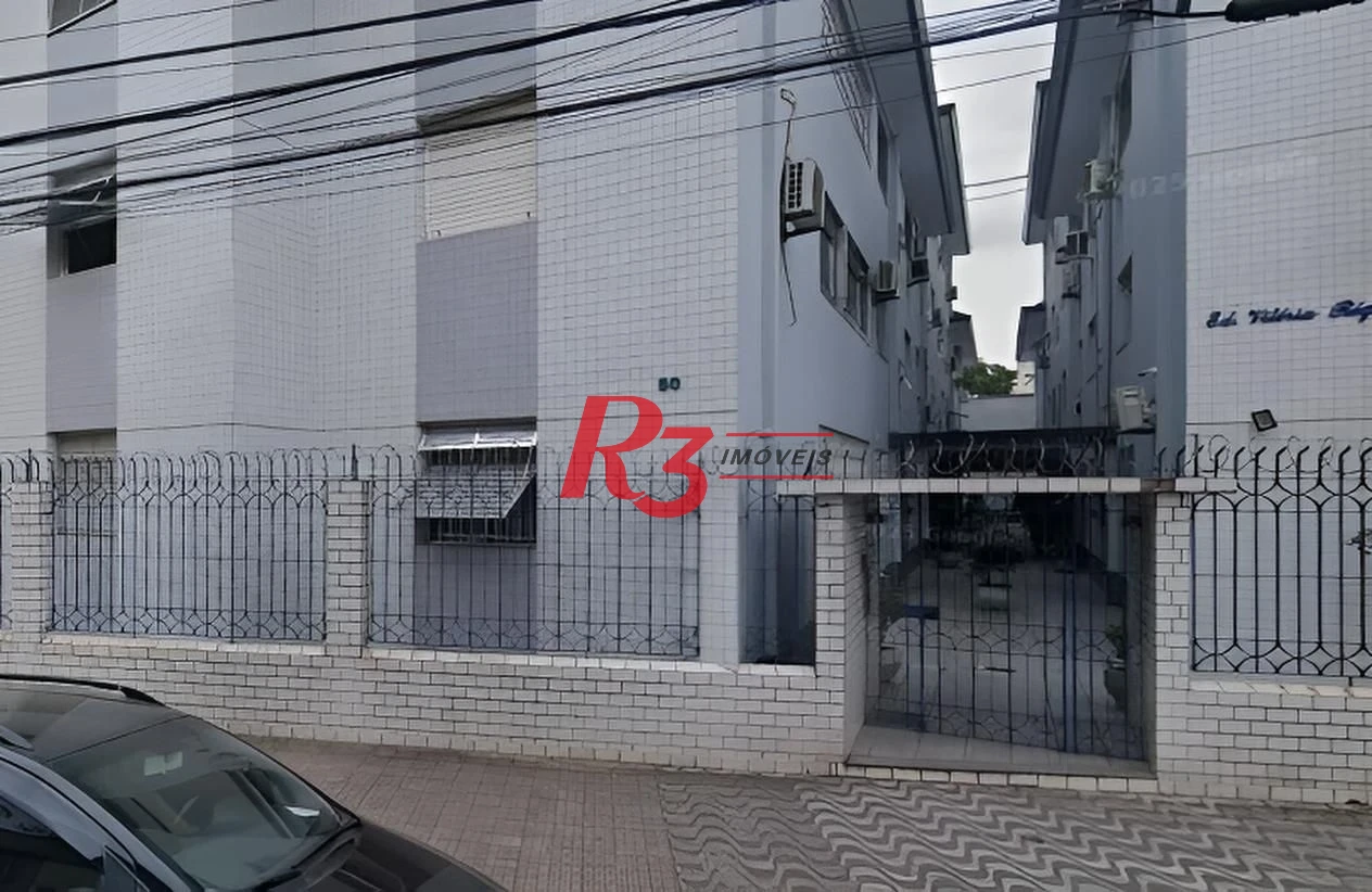 Apartamento com 2 dormitórios à venda, 72 m² por R$ 350.000,00 - Encruzilhada - Santos/SP