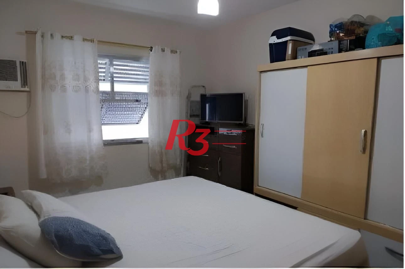 Apartamento com 2 dormitórios à venda, 72 m² por R$ 350.000,00 - Encruzilhada - Santos/SP