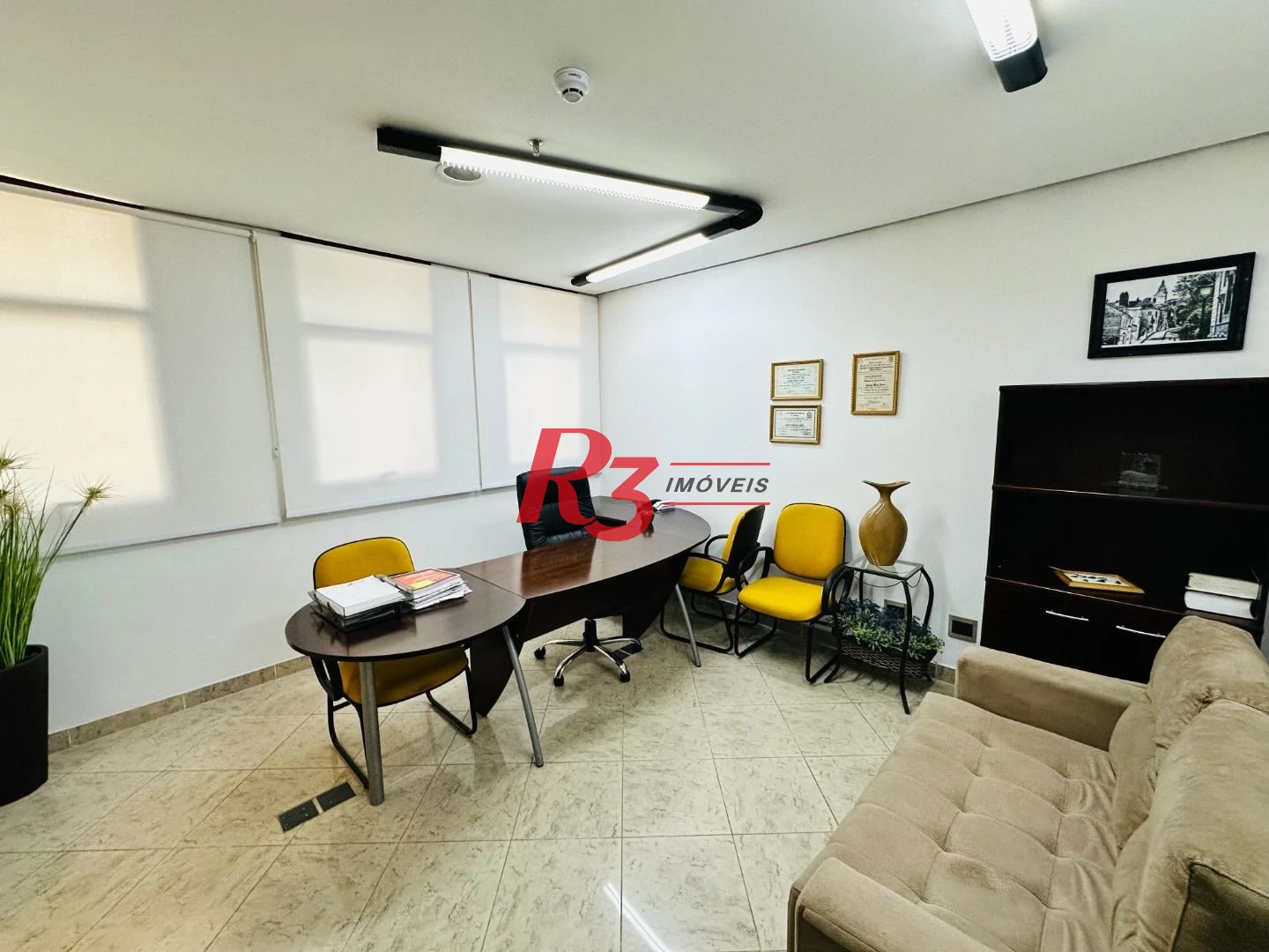 Sala, 53 m² - venda por R$ 300.000,00 ou aluguel por R$ 3.000,00/mês - Vila Nova - Santos/SP