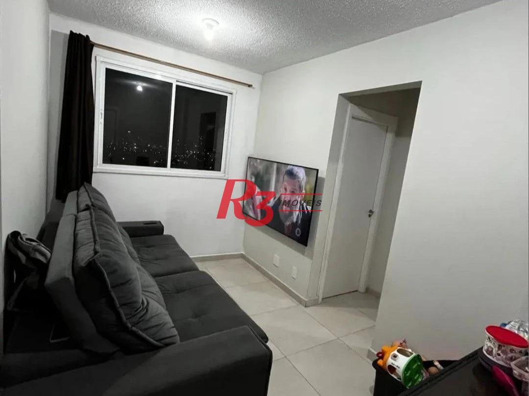 Apartamento com 2 dormitórios à venda, 45 m² por R$ 300.000,00 - Castelo - Santos/SP