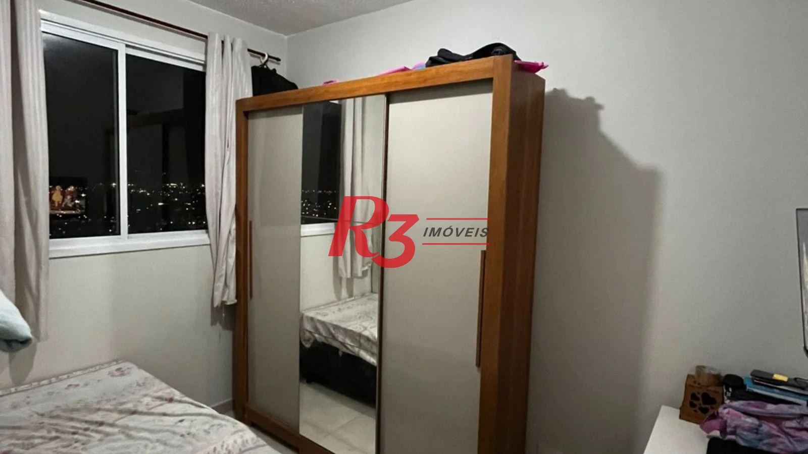 Apartamento com 2 dormitórios à venda, 45 m² por R$ 300.000,00 - Castelo - Santos/SP