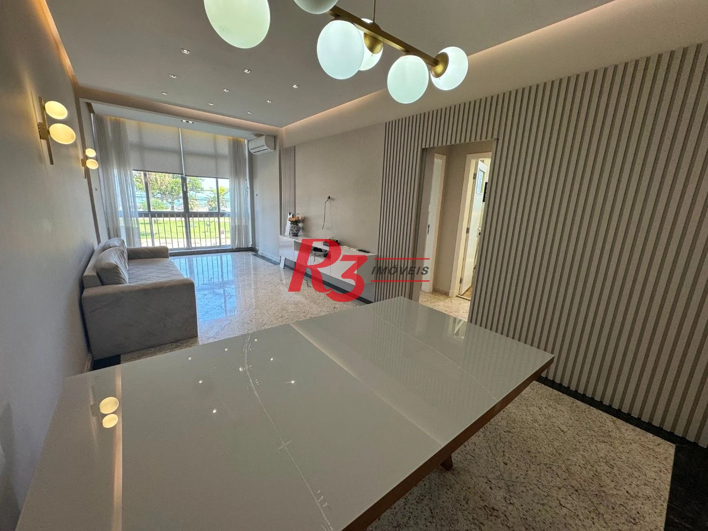 Apartamento para alugar, 107 m² por R$ 9.000,01/mês - Ponta da Praia - Santos/SP