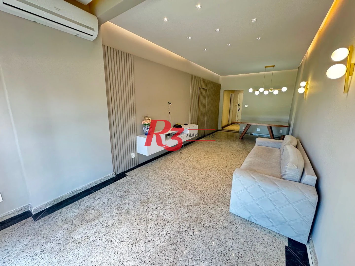Apartamento para alugar, 107 m² por R$ 9.000,01/mês - Ponta da Praia - Santos/SP
