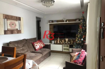 Apartamento à venda, 55 m² por R$ 374.000,00 - Aparecida - Santos/SP