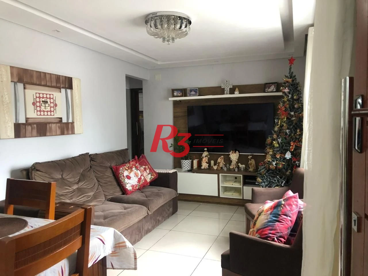 Apartamento à venda, 55 m² por R$ 374.000,00 - Aparecida - Santos/SP