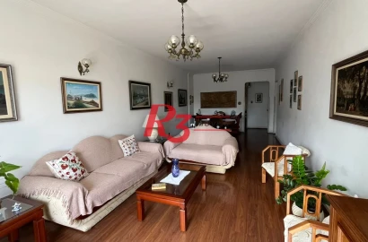 Apartamento com 3 dormitórios à venda, 140 m² por R$ 799.000,00 - Gonzaga - Santos/SP