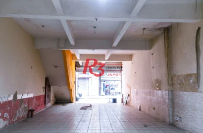 Loja para alugar, 1205 m² por R$ 12.000,00/mês - Centro - Santos/SP