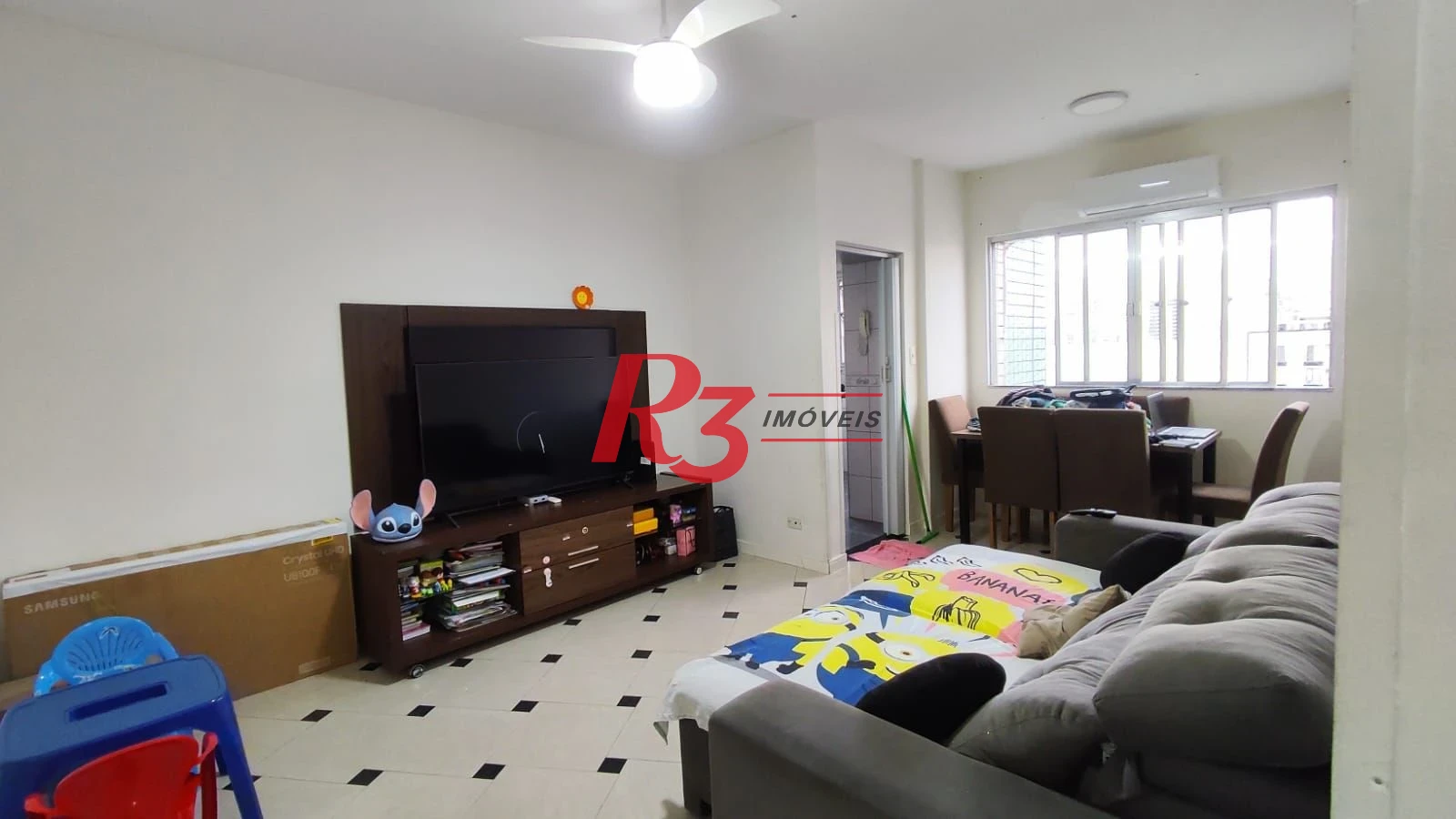 Apartamento à venda, 70 m² por R$ 485.000,00 - Campo Grande - Santos/SP