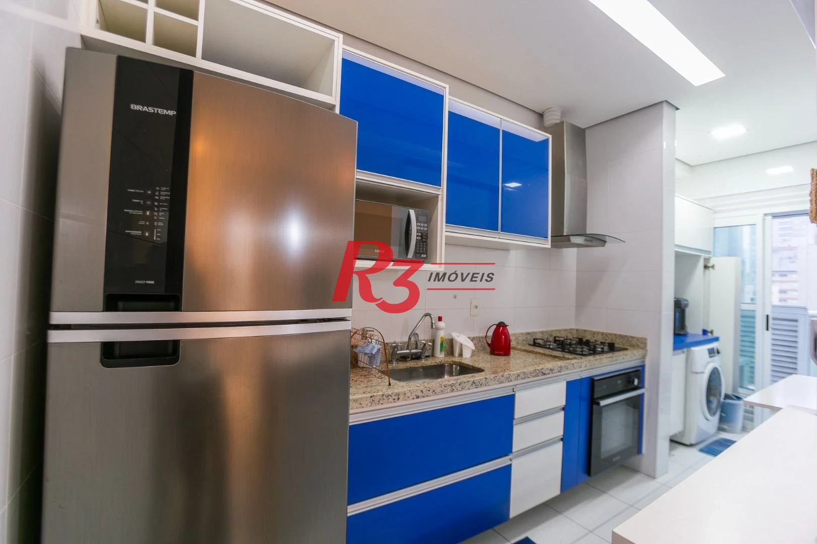 Apartamento com 1 dormitório à venda, 54 m² por R$ 735.000,00 - José Menino - Santos/SP