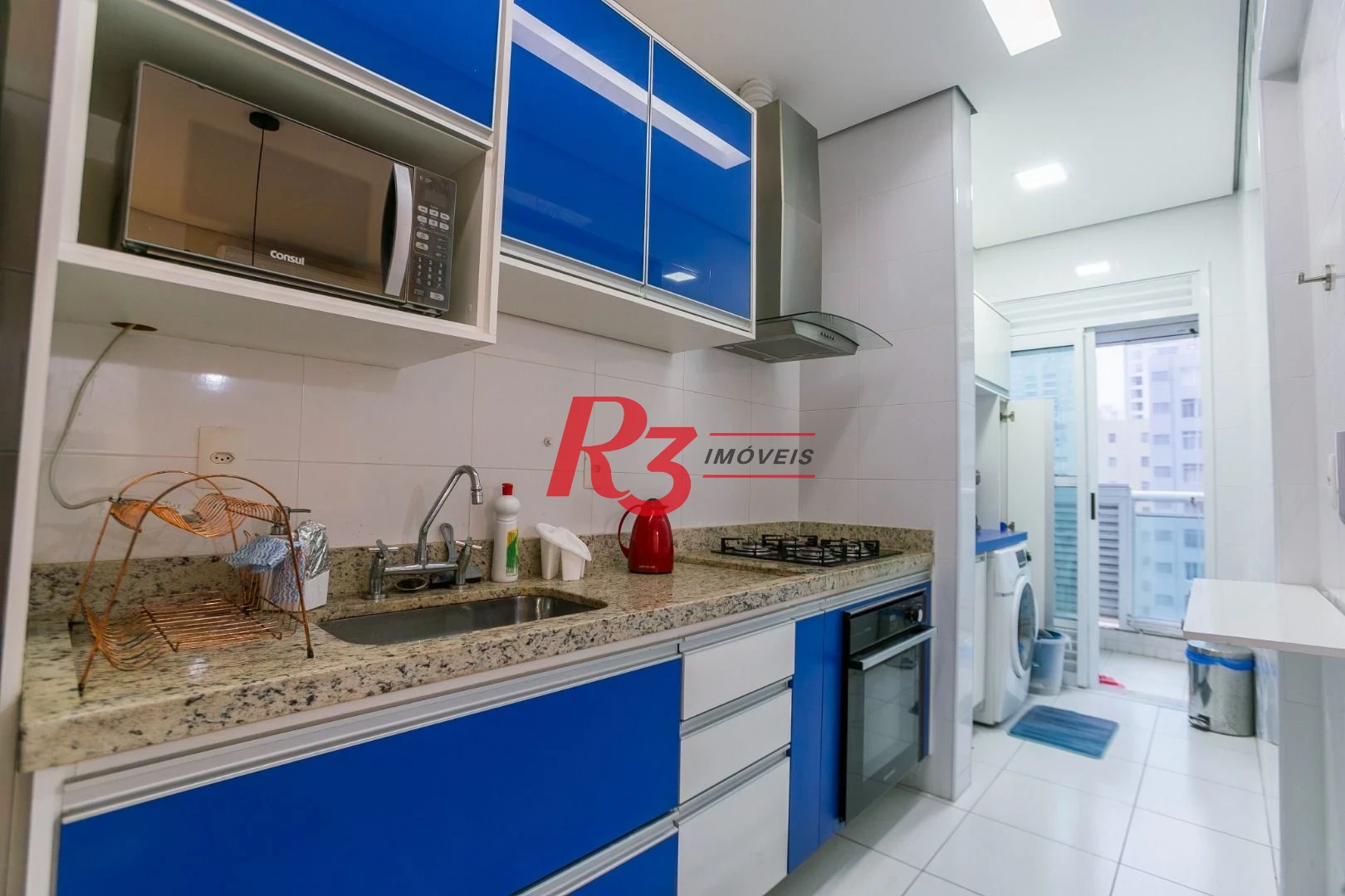 Apartamento com 1 dormitório à venda, 54 m² por R$ 735.000,00 - José Menino - Santos/SP
