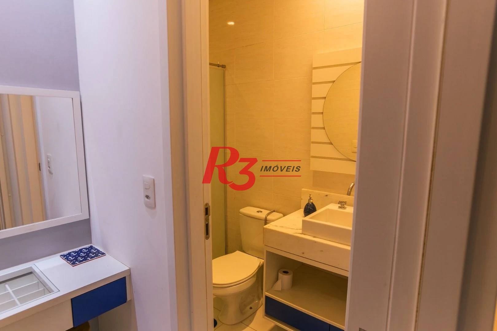Apartamento com 1 dormitório à venda, 54 m² por R$ 735.000,00 - José Menino - Santos/SP