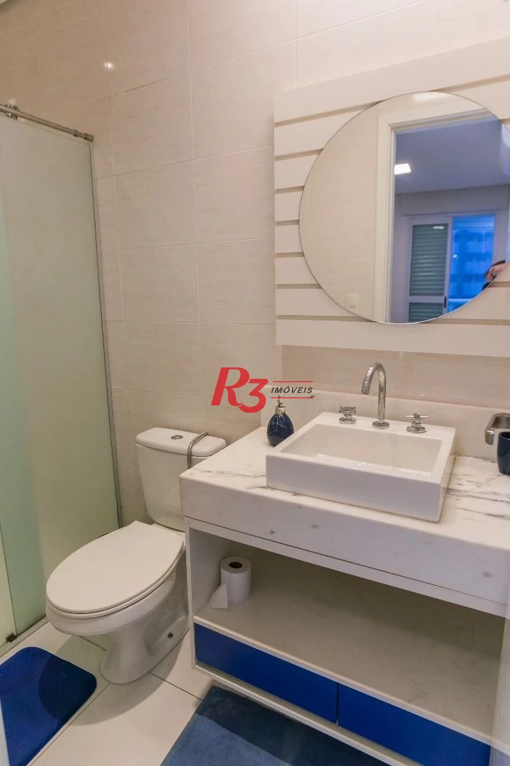 Apartamento com 1 dormitório à venda, 54 m² por R$ 735.000,00 - José Menino - Santos/SP