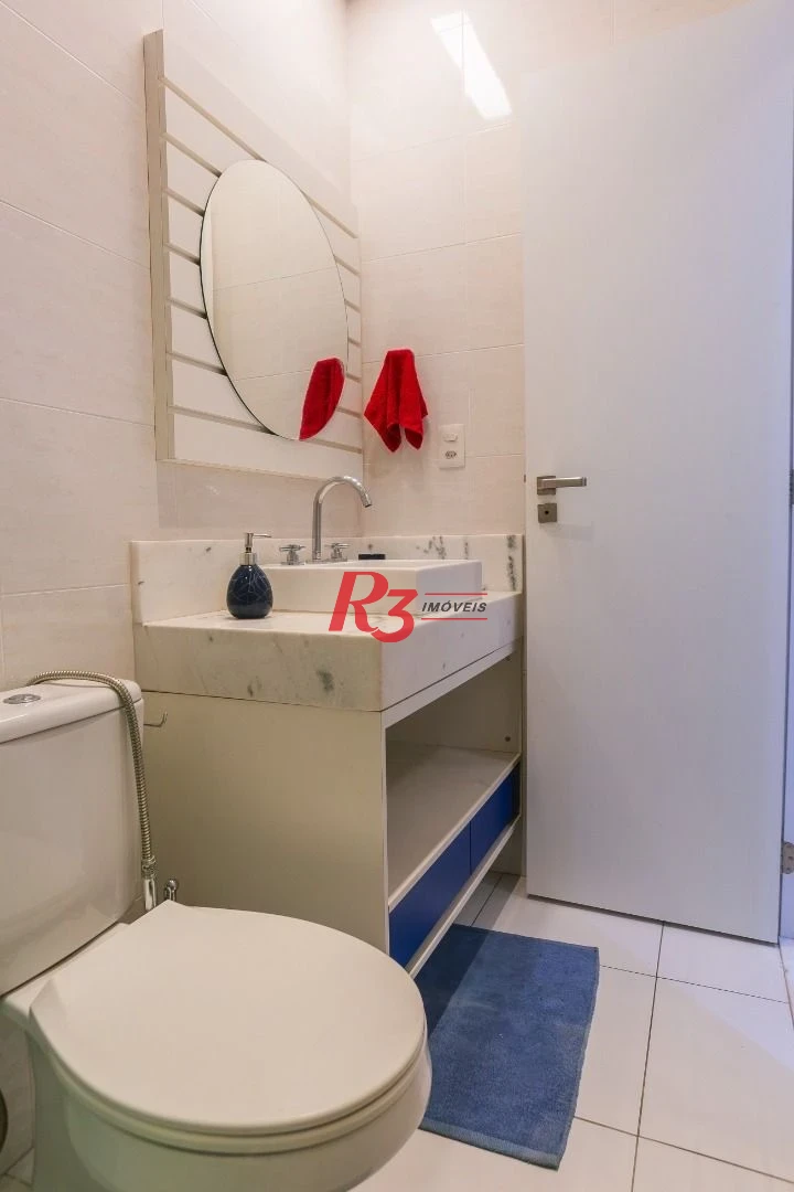 Apartamento com 1 dormitório à venda, 54 m² por R$ 735.000,00 - José Menino - Santos/SP
