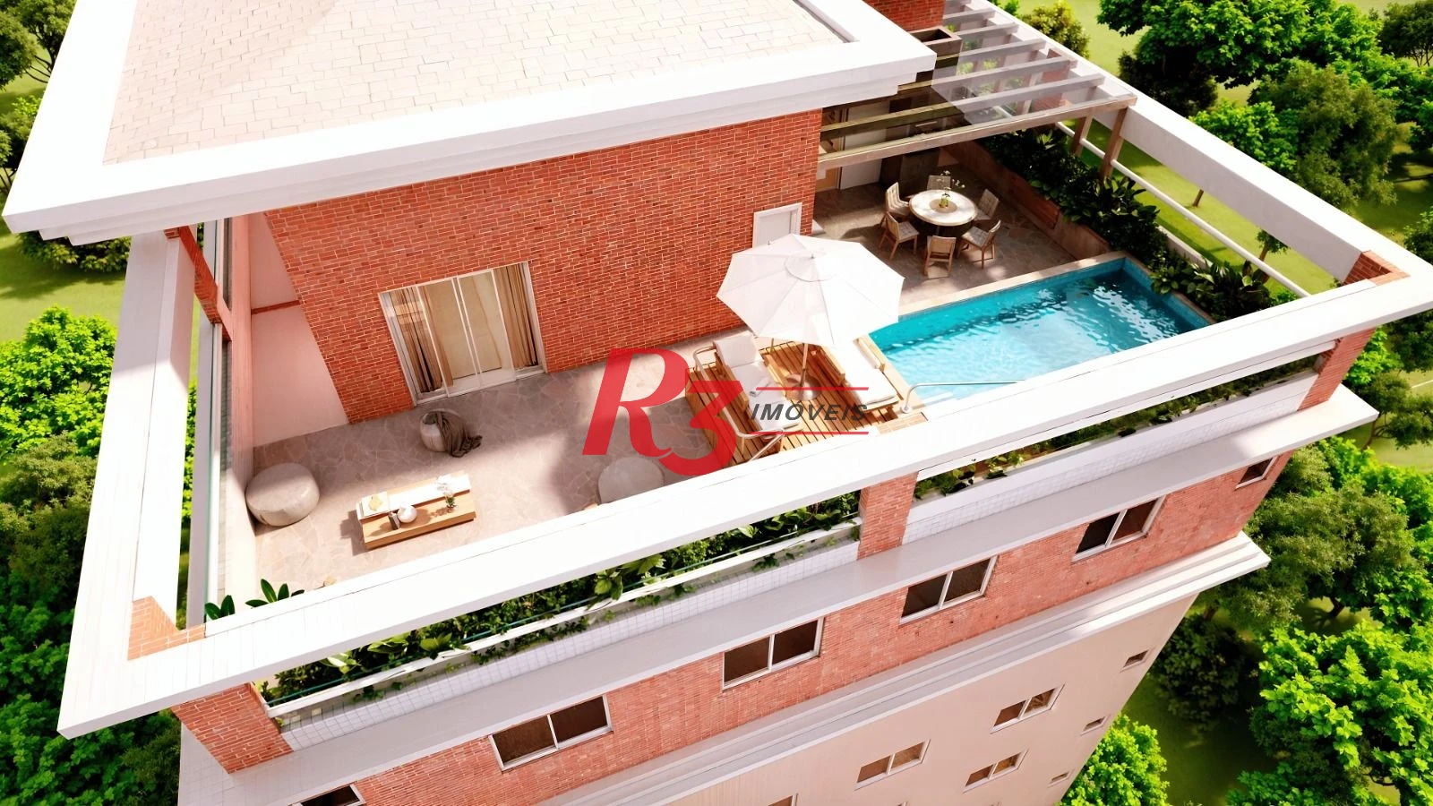 Cobertura à venda, 323 m² por R$ 4.000.000,00 - Canto do Forte - Praia Grande/SP