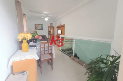 Casa com 3 dormitórios à venda, 105 m² por R$ 800.000,00 - Vila Belmiro - Santos/SP