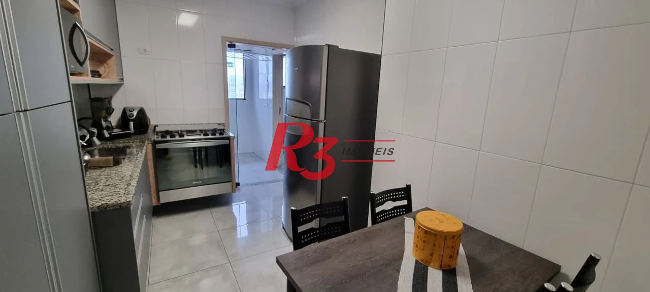 Apartamento à venda, 107 m² por R$ 1.180.000,00 - Embaré - Santos/SP
