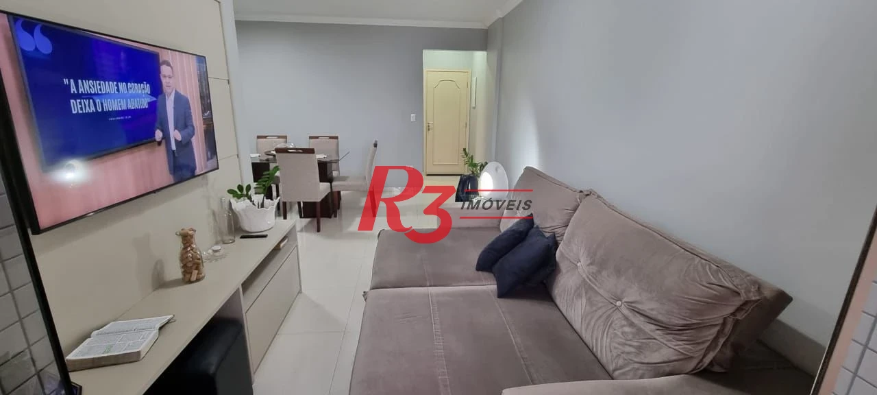 Apartamento à venda, 107 m² por R$ 1.180.000,00 - Embaré - Santos/SP