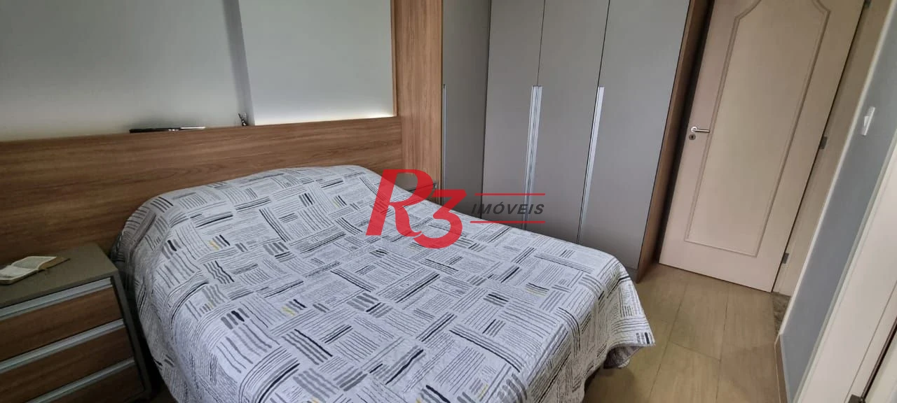 Apartamento à venda, 107 m² por R$ 1.180.000,00 - Embaré - Santos/SP