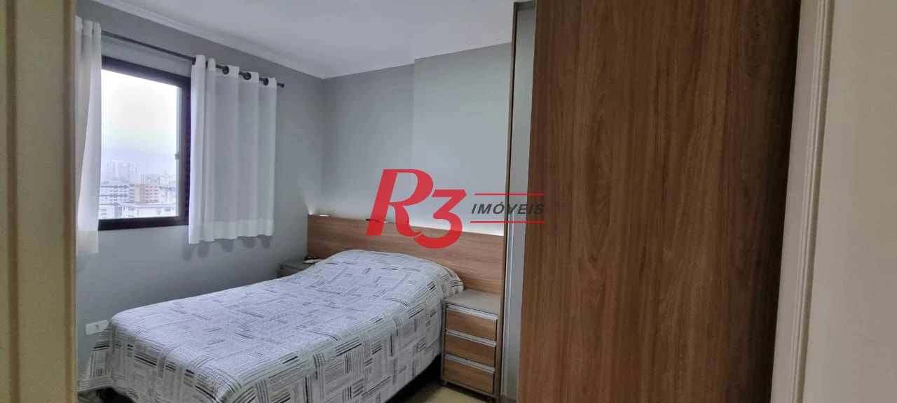 Apartamento à venda, 107 m² por R$ 1.180.000,00 - Embaré - Santos/SP
