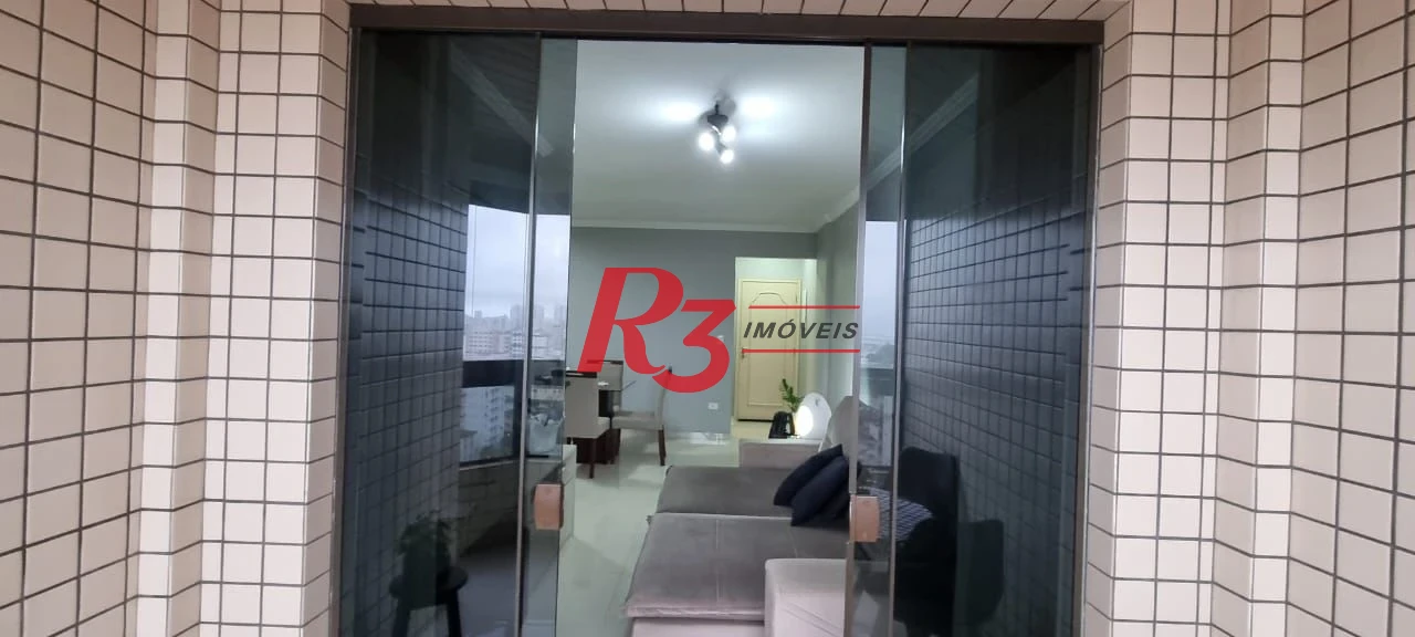 Apartamento à venda, 107 m² por R$ 1.180.000,00 - Embaré - Santos/SP