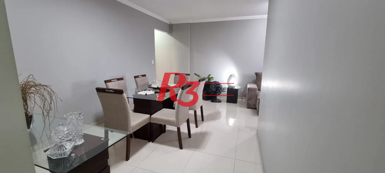 Apartamento à venda, 107 m² por R$ 1.180.000,00 - Embaré - Santos/SP