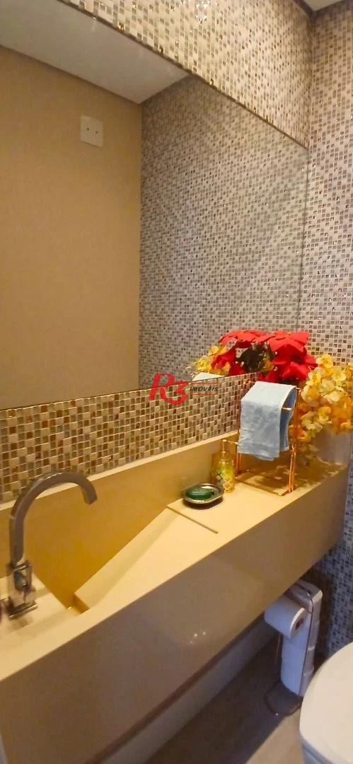 Apartamento com 3 dormitórios à venda, 157 m² por R$ 2.500.000,00 - Ponta da Praia - Santos/SP