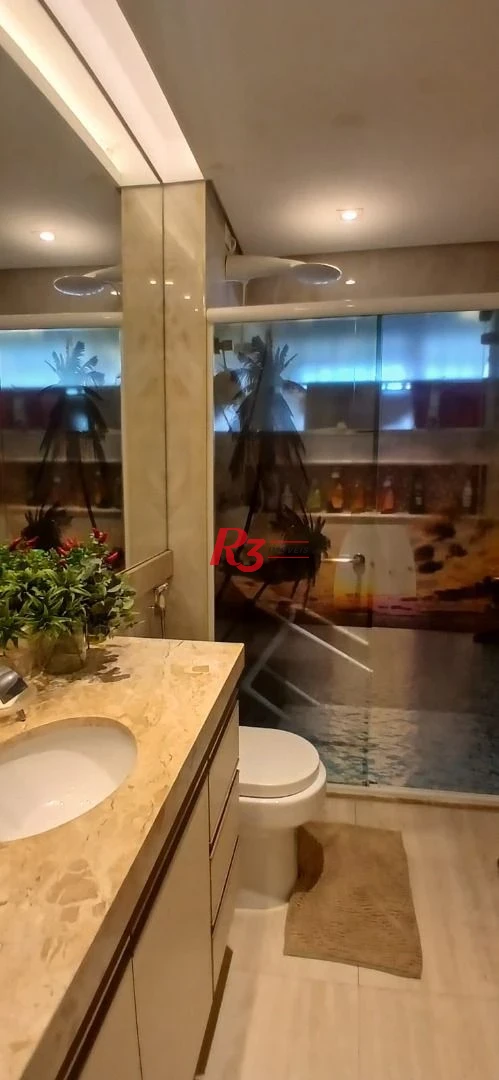 Apartamento com 3 dormitórios à venda, 157 m² por R$ 2.500.000,00 - Ponta da Praia - Santos/SP