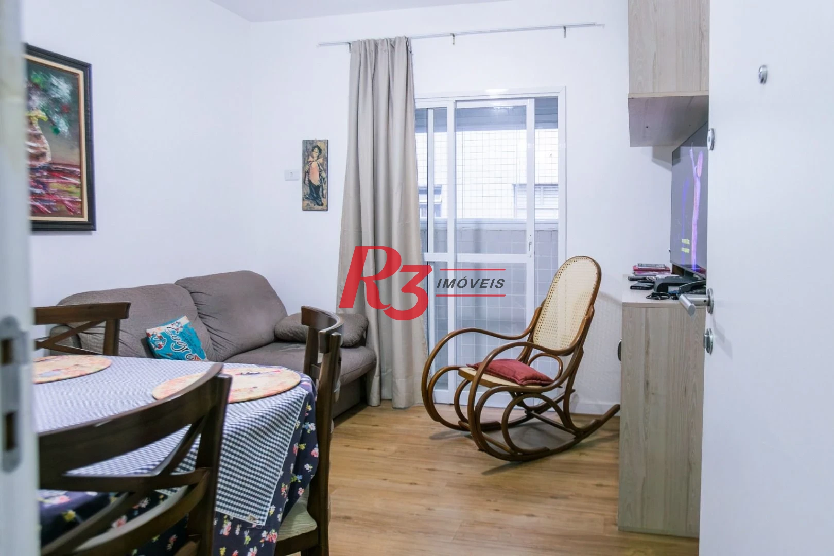 Apartamento com 1 dormitório à venda, 44 m² por R$ 450.000,00 - Campo Grande - Santos/SP