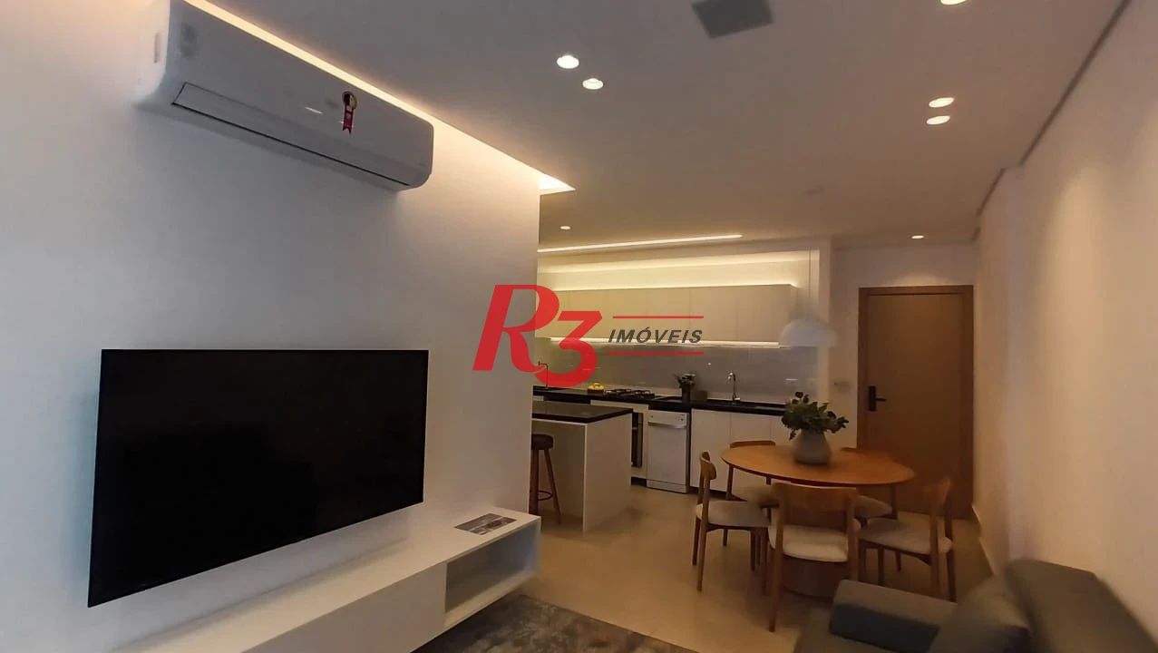 Apartamento à venda, 75 m² por R$ 1.066.420,00 - José Menino - Santos/SP