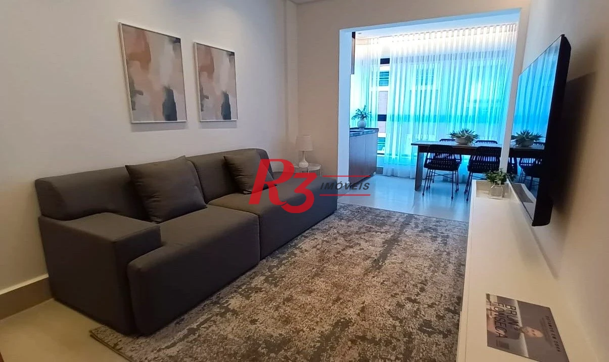 Apartamento à venda, 75 m² por R$ 1.066.420,00 - José Menino - Santos/SP