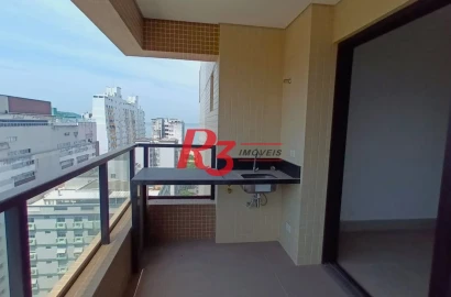 Apartamento à venda, 75 m² por R$ 986.420,00 - José Menino - Santos/SP