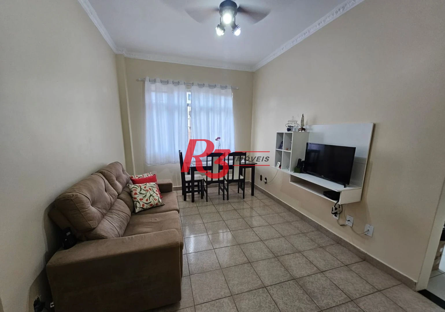Apartamento à venda, 74 m² por R$ 330.000,00 - Encruzilhada - Santos/SP