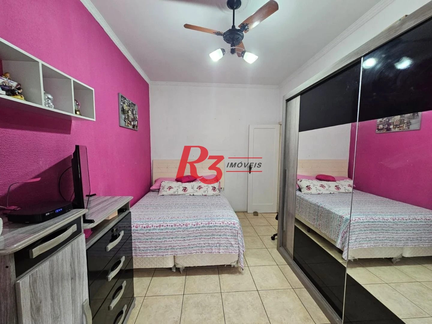 Apartamento à venda, 74 m² por R$ 330.000,00 - Encruzilhada - Santos/SP