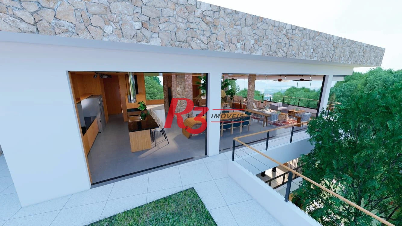Casa à venda, 368 m² por R$ 12.500.000,00 - Morro Santa Terezinha - Santos/SP