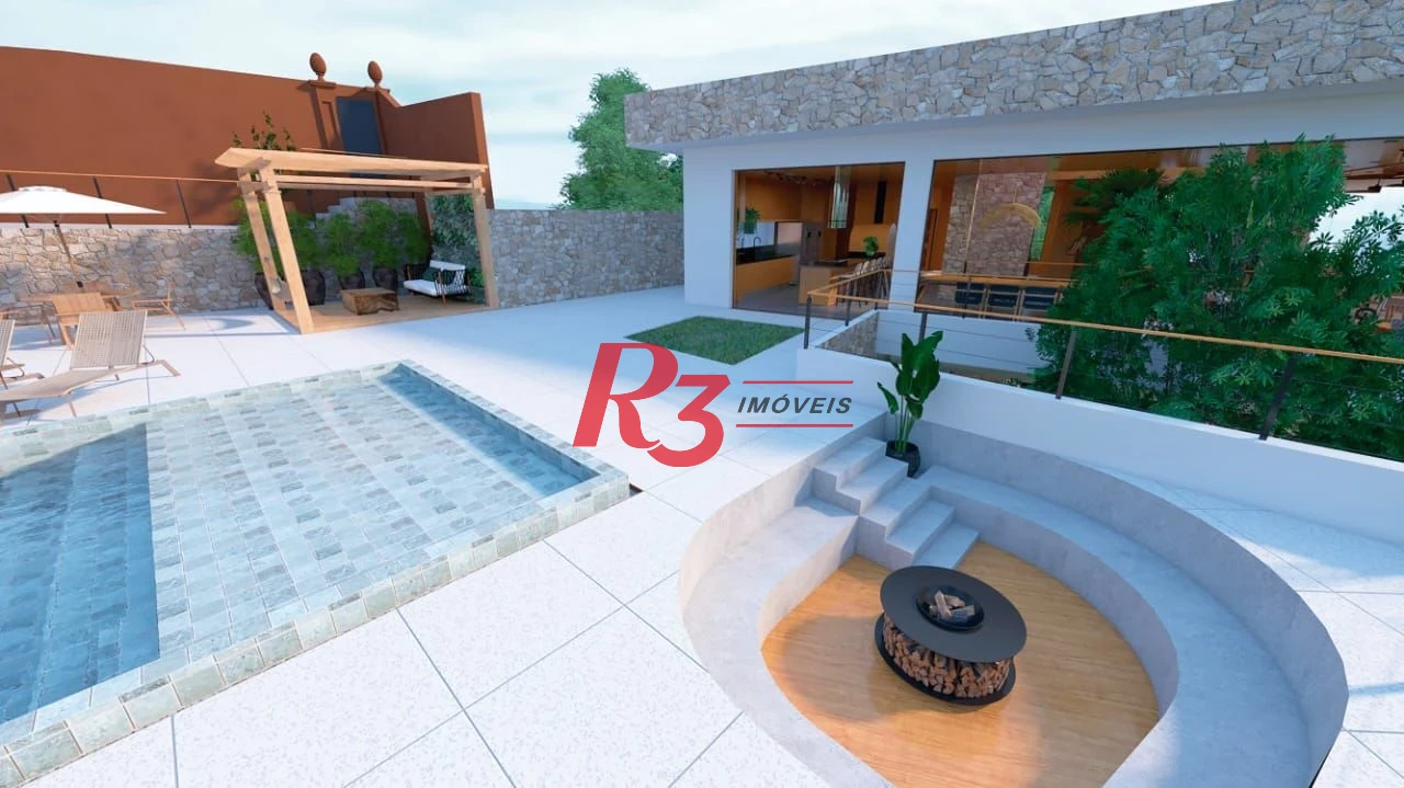 Casa à venda, 368 m² por R$ 12.500.000,00 - Morro Santa Terezinha - Santos/SP
