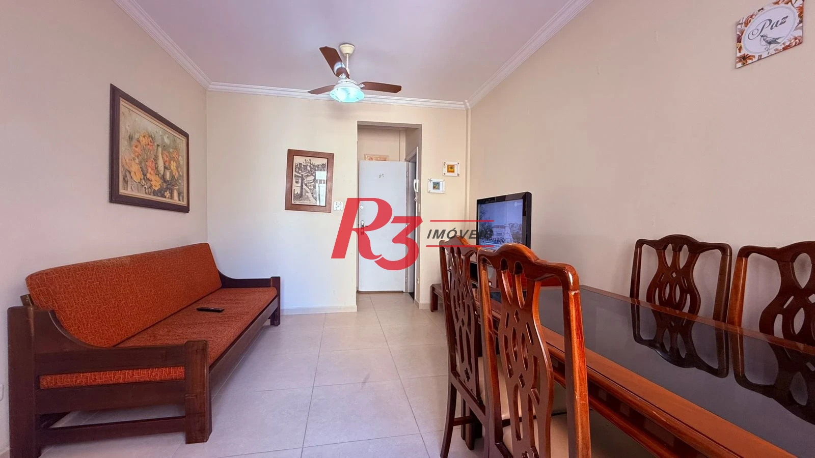 Apartamento com 1 dormitório à venda, 50 m² por R$ 400.000,00 - Gonzaga - Santos/SP