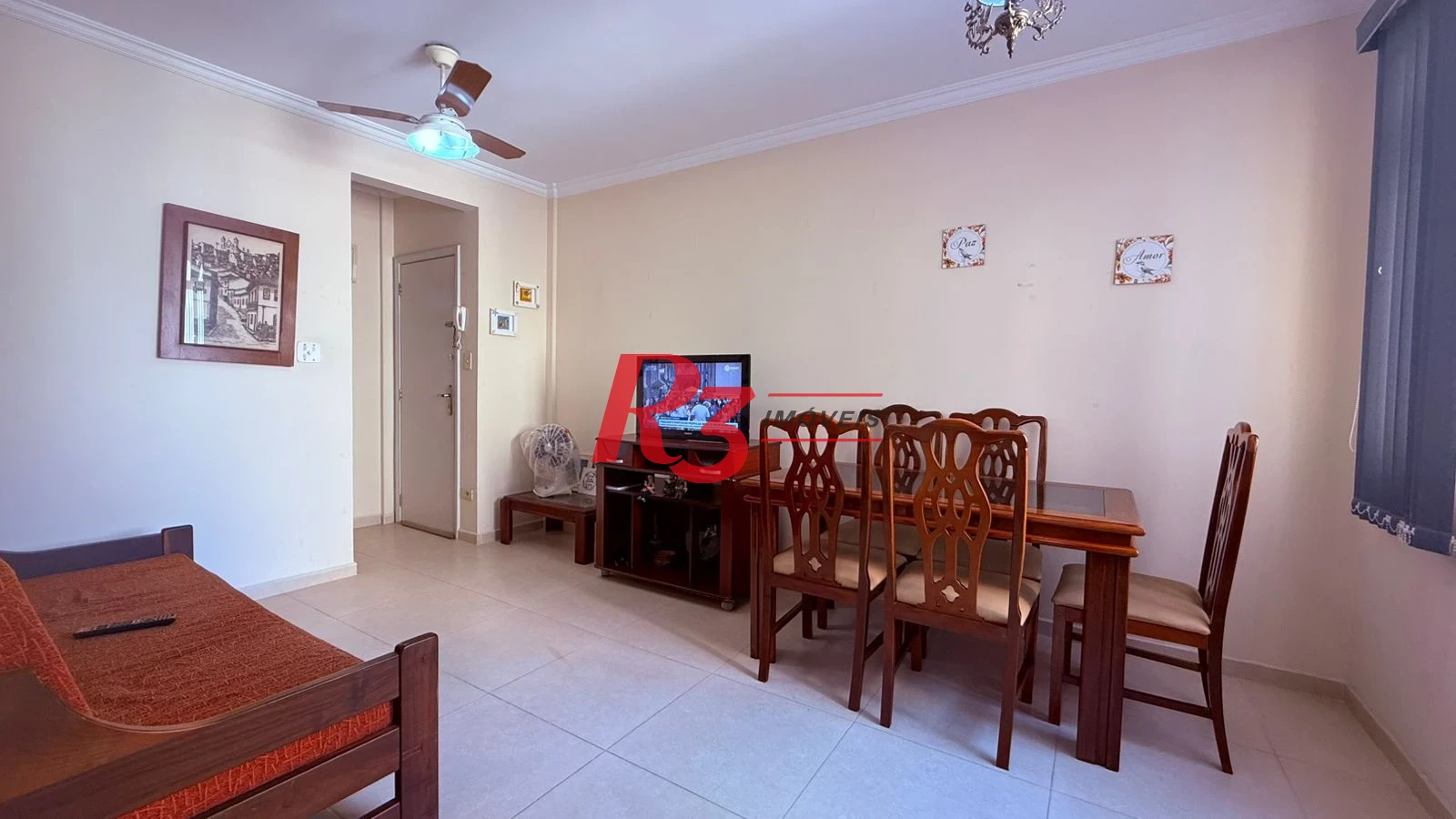 Apartamento com 1 dormitório à venda, 50 m² por R$ 400.000,00 - Gonzaga - Santos/SP