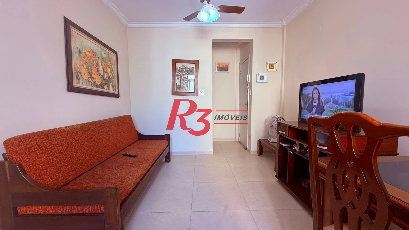 Apartamento com 1 dormitório à venda, 50 m² por R$ 400.000,00 - Gonzaga - Santos/SP