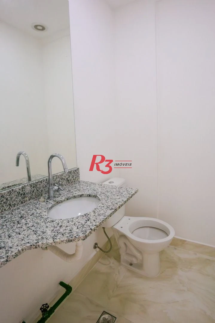 Sala para alugar, 42 m² por R$ 3.300,02/mês - Vila Matias - Santos/SP