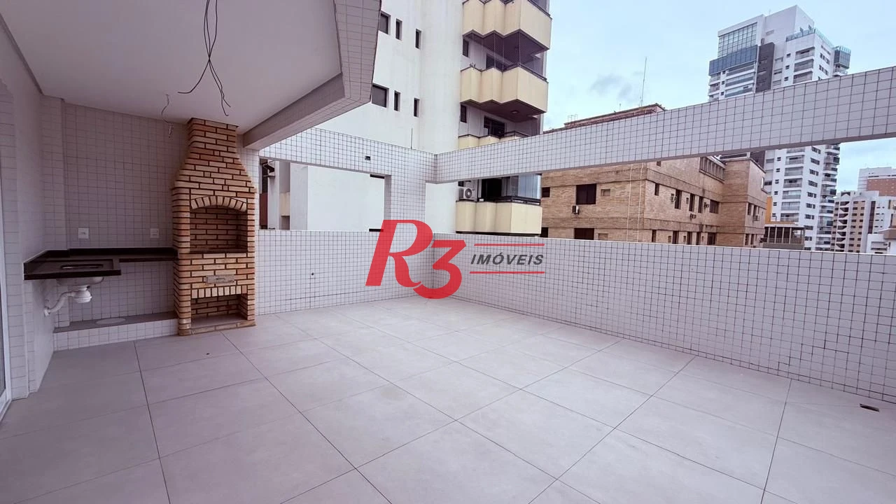 Cobertura à venda, 209 m² por R$ 2.769.228,00 - Boqueirão - Santos/SP