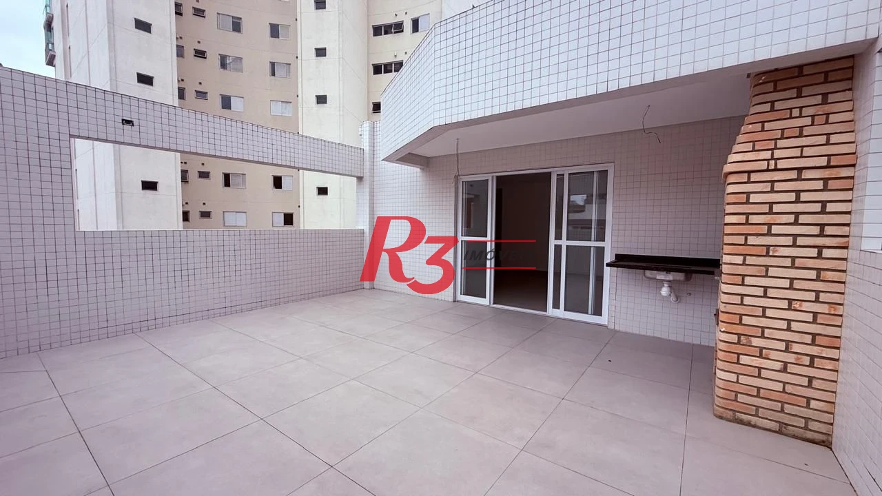Cobertura à venda, 209 m² por R$ 2.769.228,00 - Boqueirão - Santos/SP