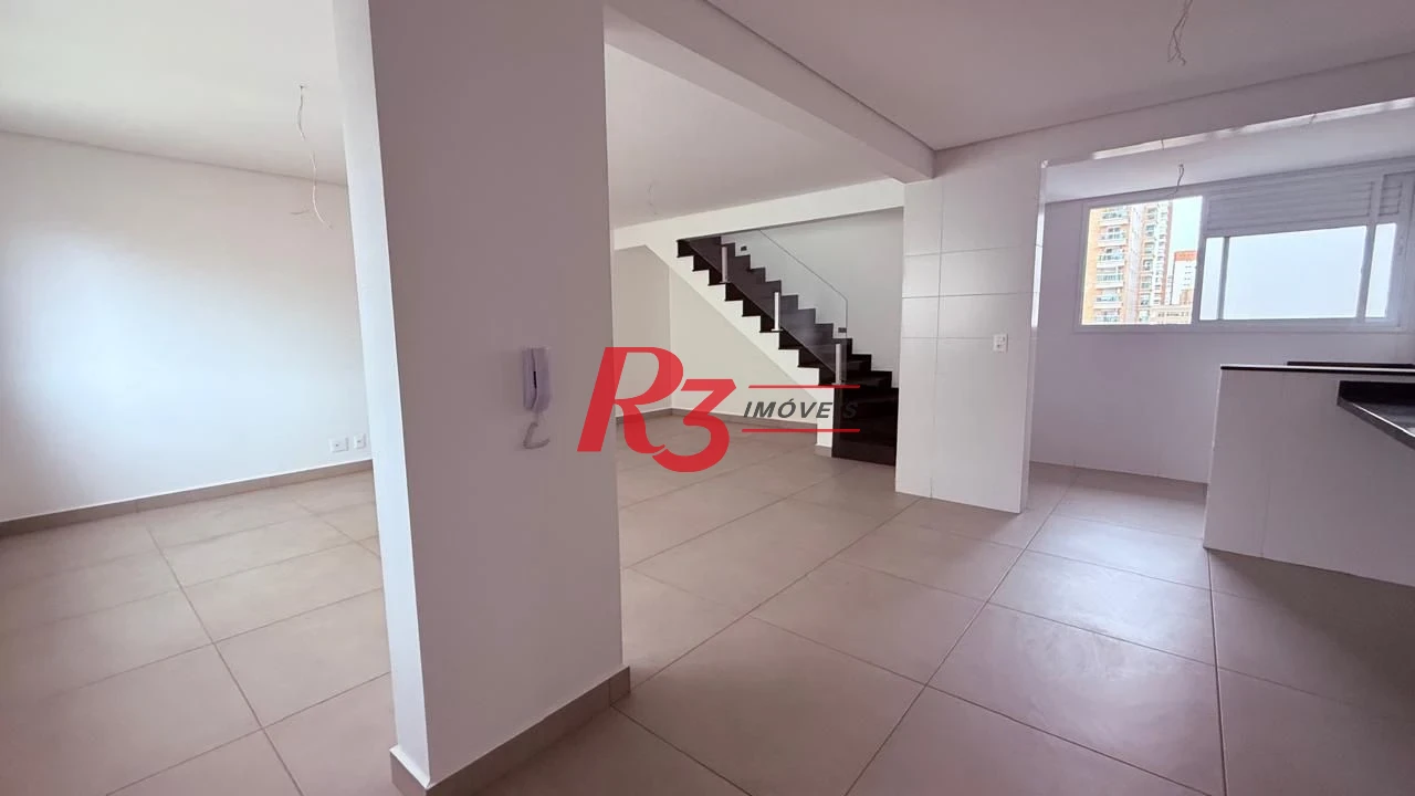 Cobertura à venda, 220 m² por R$ 2.915.880,00 - Boqueirão - Santos/SP