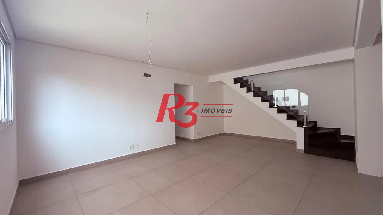 Cobertura à venda, 220 m² por R$ 2.915.880,00 - Boqueirão - Santos/SP