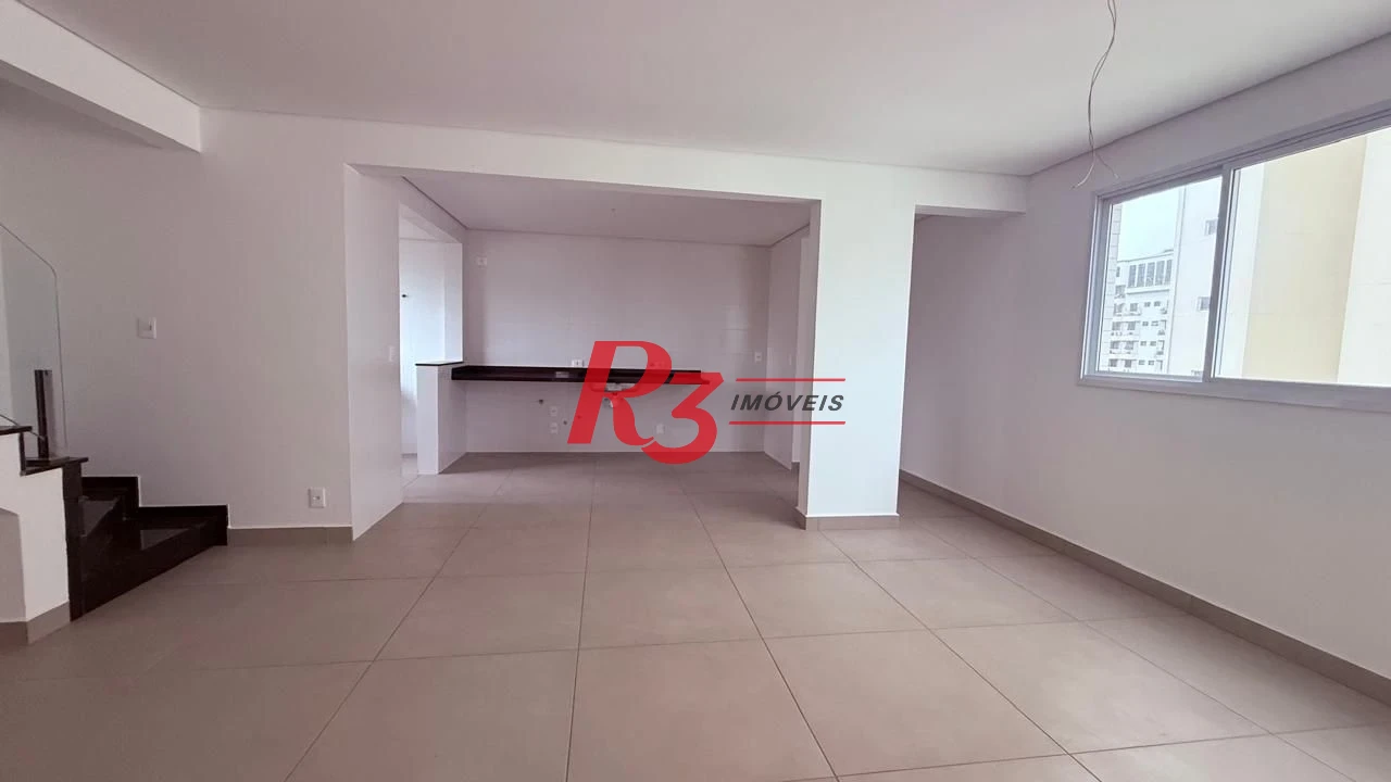 Cobertura à venda, 220 m² por R$ 2.915.880,00 - Boqueirão - Santos/SP