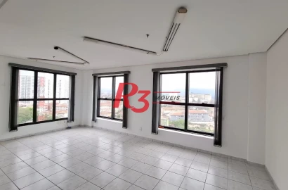 Sala à venda, 80 m² por R$ 320.000,00 - Embaré - Santos/SP