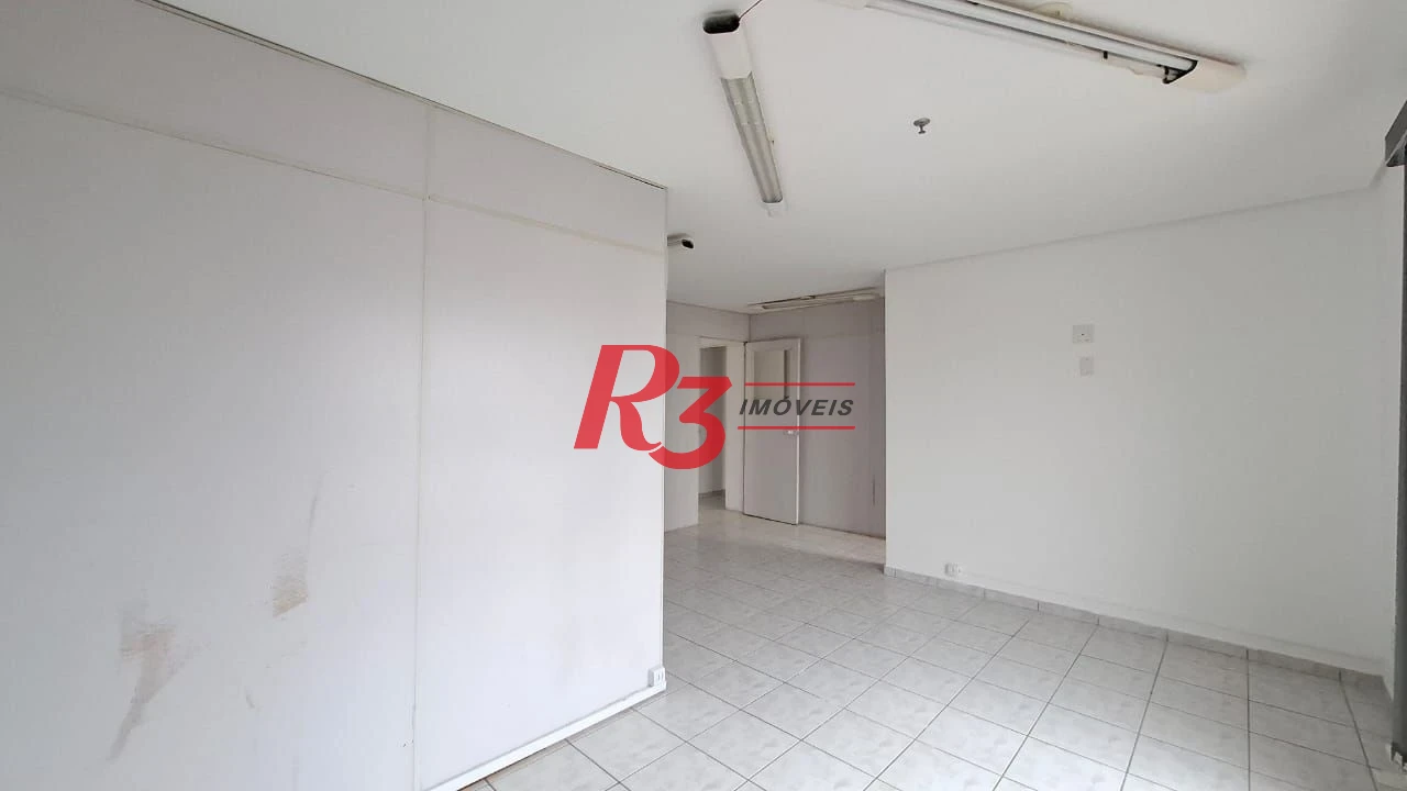 Sala à venda, 80 m² por R$ 320.000,00 - Embaré - Santos/SP