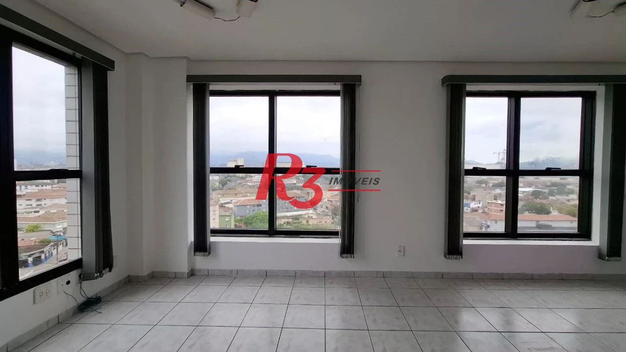 Sala à venda, 80 m² por R$ 320.000,00 - Embaré - Santos/SP