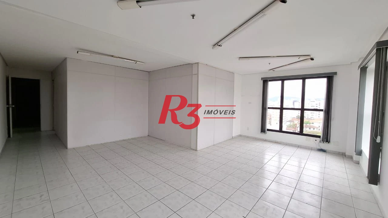 Sala à venda, 80 m² por R$ 320.000,00 - Embaré - Santos/SP