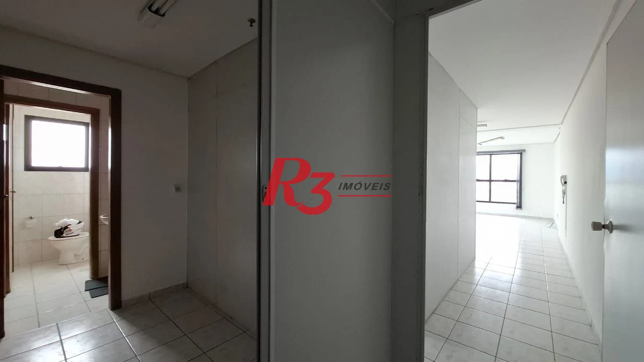Sala à venda, 80 m² por R$ 320.000,00 - Embaré - Santos/SP